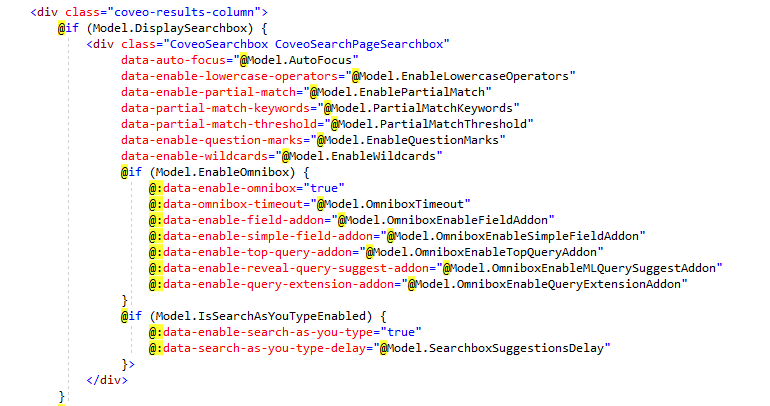 coveorenderingparametermodel
